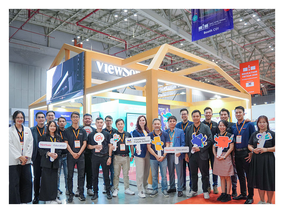 ViewSonic cùng Đức Pháp mang giải pháp EdTech đột phá đến Education Vietnam 2025